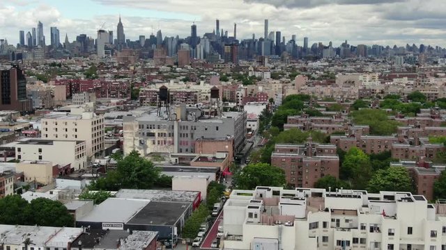 Bushwick Brooklyn Aerial