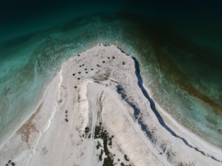 The Salda Lake like Maldives from Burdur Turkey