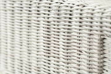Rattan texture as background, closeup