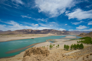 Beautiful nature of Tibet