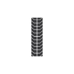 Tire vector icon illustration design template