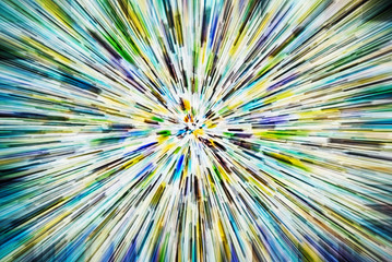 abstract speed motion multicolor lines of light 