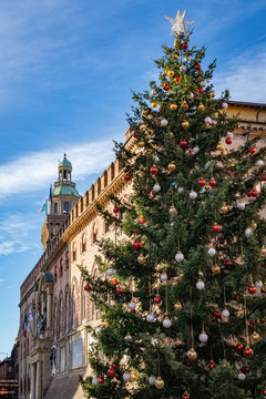Christmas time in Bologna Italy