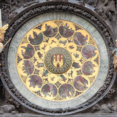 Nice the Prague astronomical clock