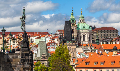 Obraz premium View of the city of Prague