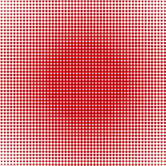 Fototapeta premium red background with halftone dot pixle shape