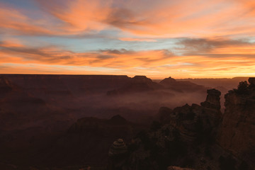 Grand Canyon im Nebel