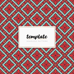 Background mandala seamless pattern vector