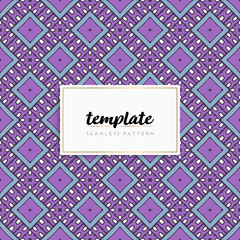 Background mandala seamless pattern vector