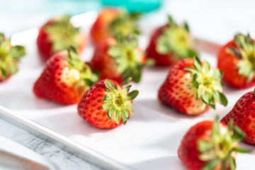 Chocolate dipped strawberries