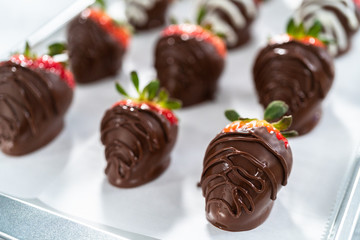 Chocolate dipped strawberries