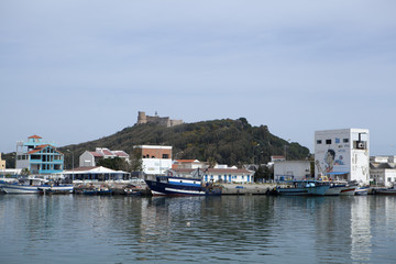 Fototapeta na wymiar Vieux port de Tabarka