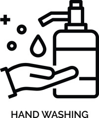 Hand Wash icon.