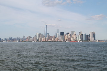 Fototapeta premium City skyline of New York City, USA