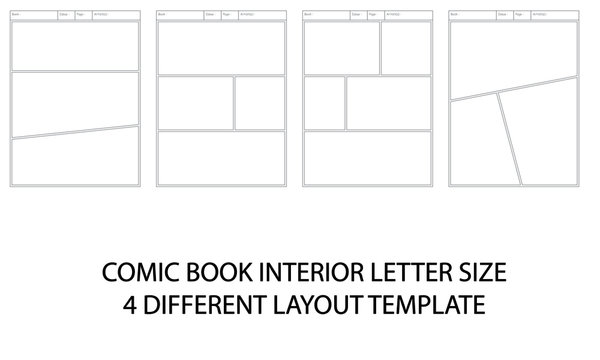 Photoshop Comic Book Template from t4.ftcdn.net