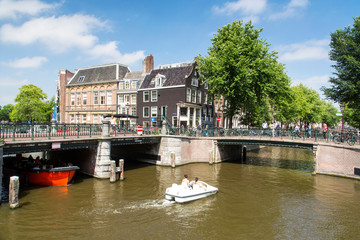 Naklejka premium Amsterdam - Nederland