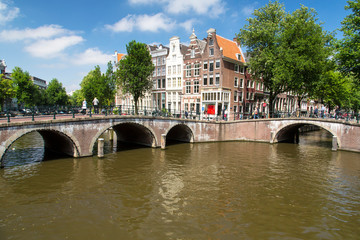 Naklejka premium Amsterdam - Nederland