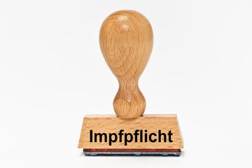 Stempel Impfpflicht