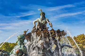 Neptunbrunnen Berlin, Deutschland © Gehkah