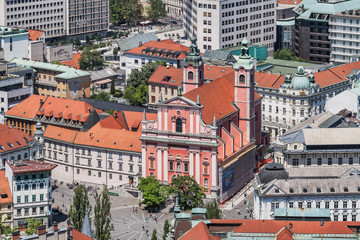 Obraz premium Ljubljana, Slowenien