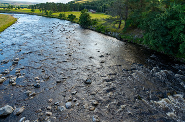 View from the Findhorn Bridge at Tomatin