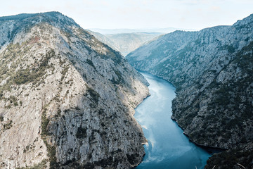Sil canions from above