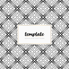 Background mandala seamless pattern vector