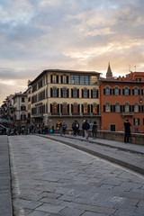 Fototapeta na wymiar A view of Florence Italy