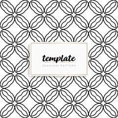 Background mandala seamless pattern vector