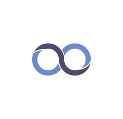 Infinity sign icon on background for graphic and web design. Creative illustration concept symbol for web or mobile app