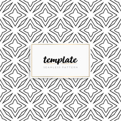Background mandala seamless pattern vector