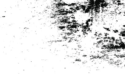 Rough black and white texture vector. Distressed overlay texture. Grunge background. Abstract textured effect. Vector Illustration. Black isolated on white background. EPS10.