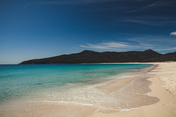 Coles Bay is an Australian town on the east Coast of Tasmania 192 km north-east of Hobart and 209 km south-east of Launceston, being the main entrance point for visitors to the Freycinet National Park