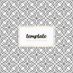 Background mandala seamless pattern vector