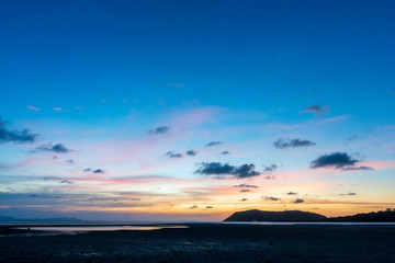 Sonnenuntergang in Thailand