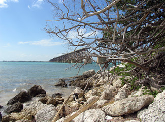 Florida Keys, Flagler, Railroad, Highway 1, Bridges, Florida Keys, Florida, USA