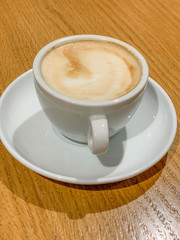 A cup of cappuccino, Panama, Central America