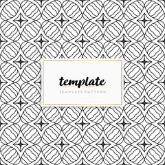 Background mandala seamless pattern vector
