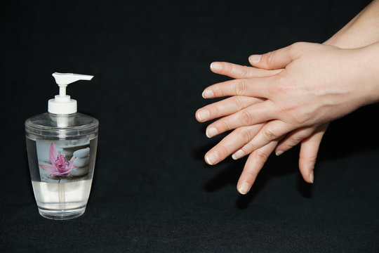  Hand washing protocol step 4 of 11