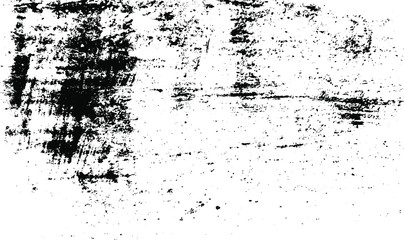 Scratched Grunge Urban Background Texture Vector. Dust Overlay Distress Grainy Grungy Effect. Distressed Backdrop Vector Illustration. Isolated Black on White Background. EPS 10.