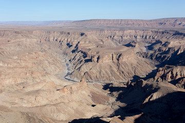 Fototapeta na wymiar A photo of fishriver canyon