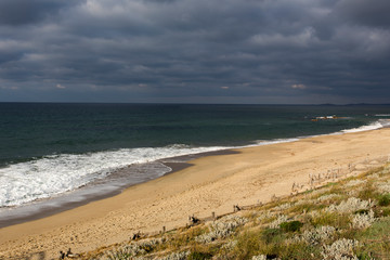 The sea in front of Valledoria, Sardinia