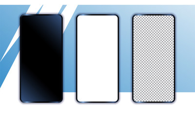 Realistic Smartphone Mockup. Suitable for your marketing.