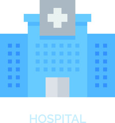 Hospital icon.