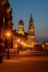 Fototapeta na wymiar Dresden Hofkirche, Saxony, Germany