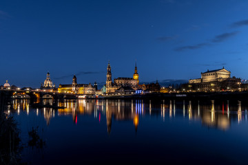 Skyline, Dresden, Saxony, Germany