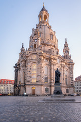 Obraz premium Frauenkirche Dresden, Saxony, Germany