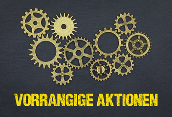Vorrangige Aktionen 