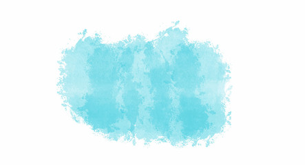 Blue watercolor background for your design, watercolor background concept, vector.