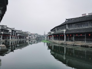 the canal in the old town